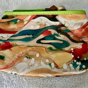 Multicolor “Mary Kay” Abstract Women's Clutch